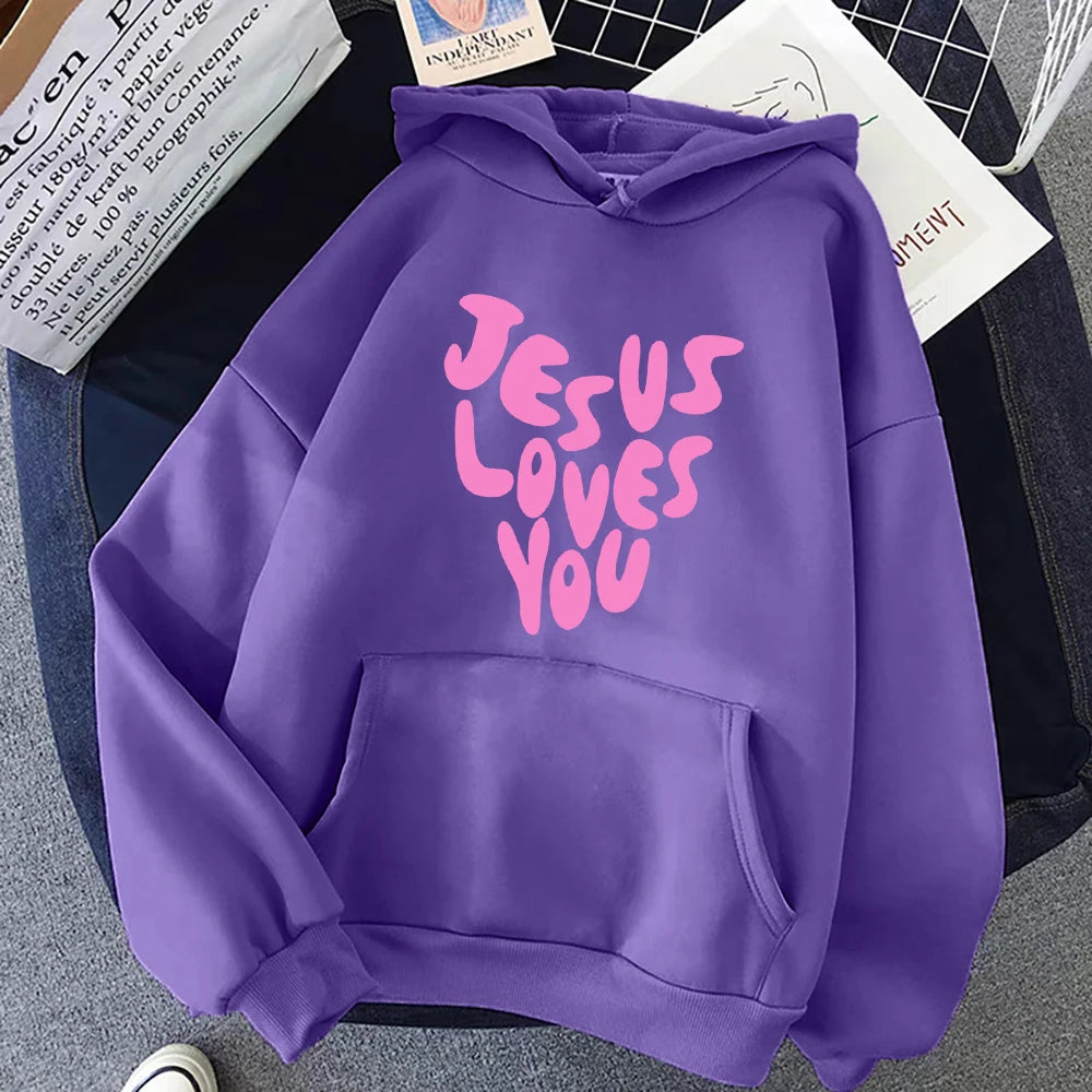 WWC Jesus Loves You Hoodie