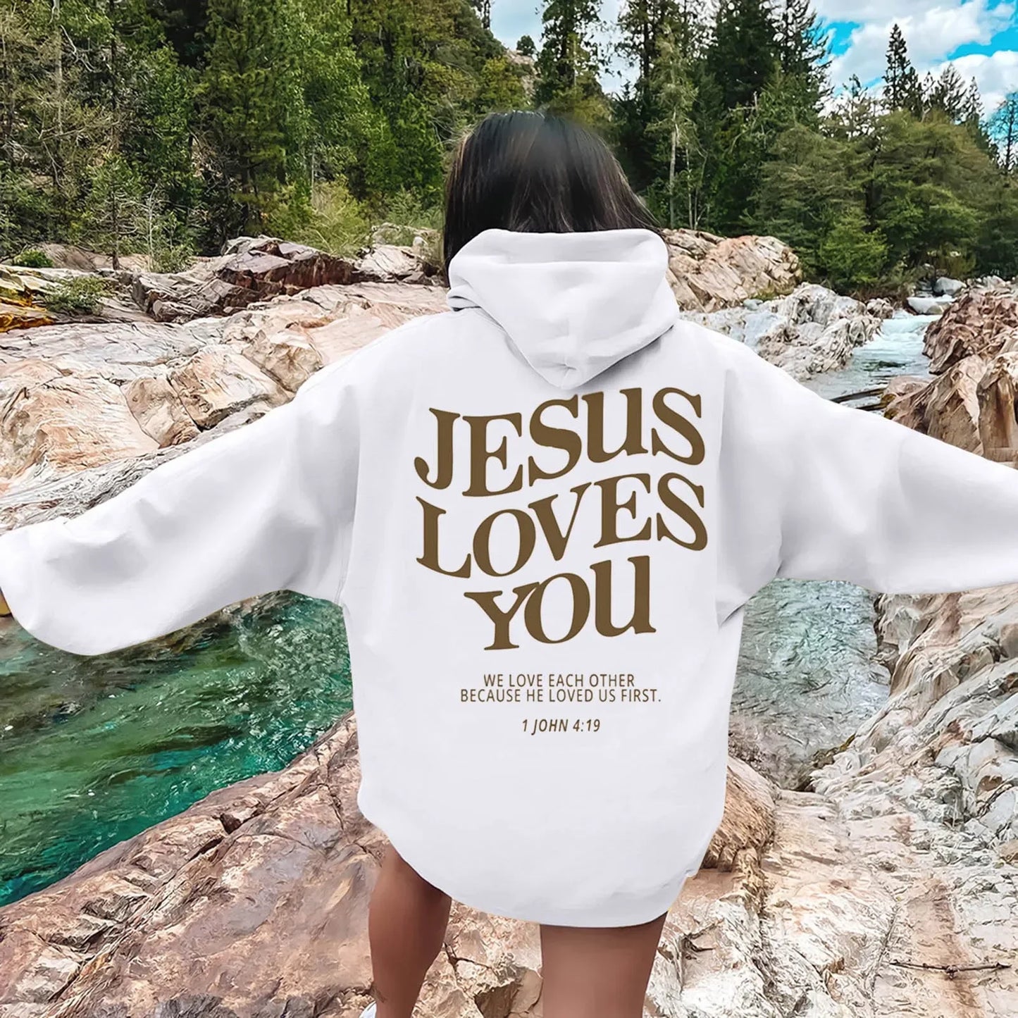 WWC Jesus Loves Me Hoodie - Embrace Love in Every Season