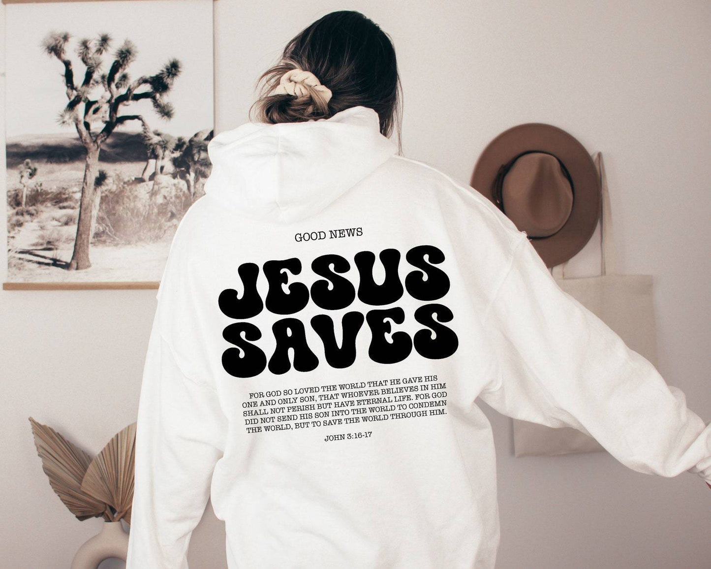 WWC Jesus Saves Hoodie